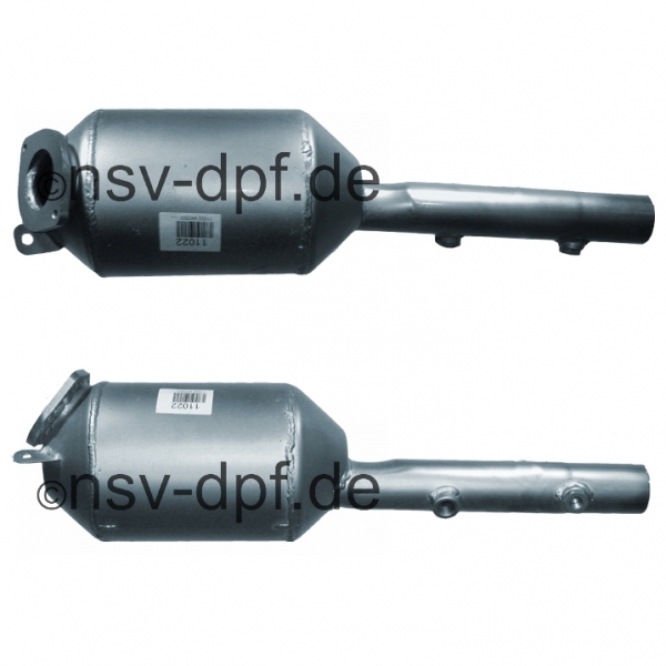 Renault Megane II / Scenic II DCi 1.9l / 81 - 96 - 110 - 131 KW Dieselpartikelfilter